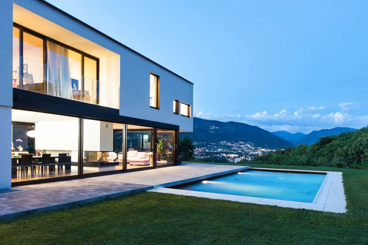 villa modern sul Garda